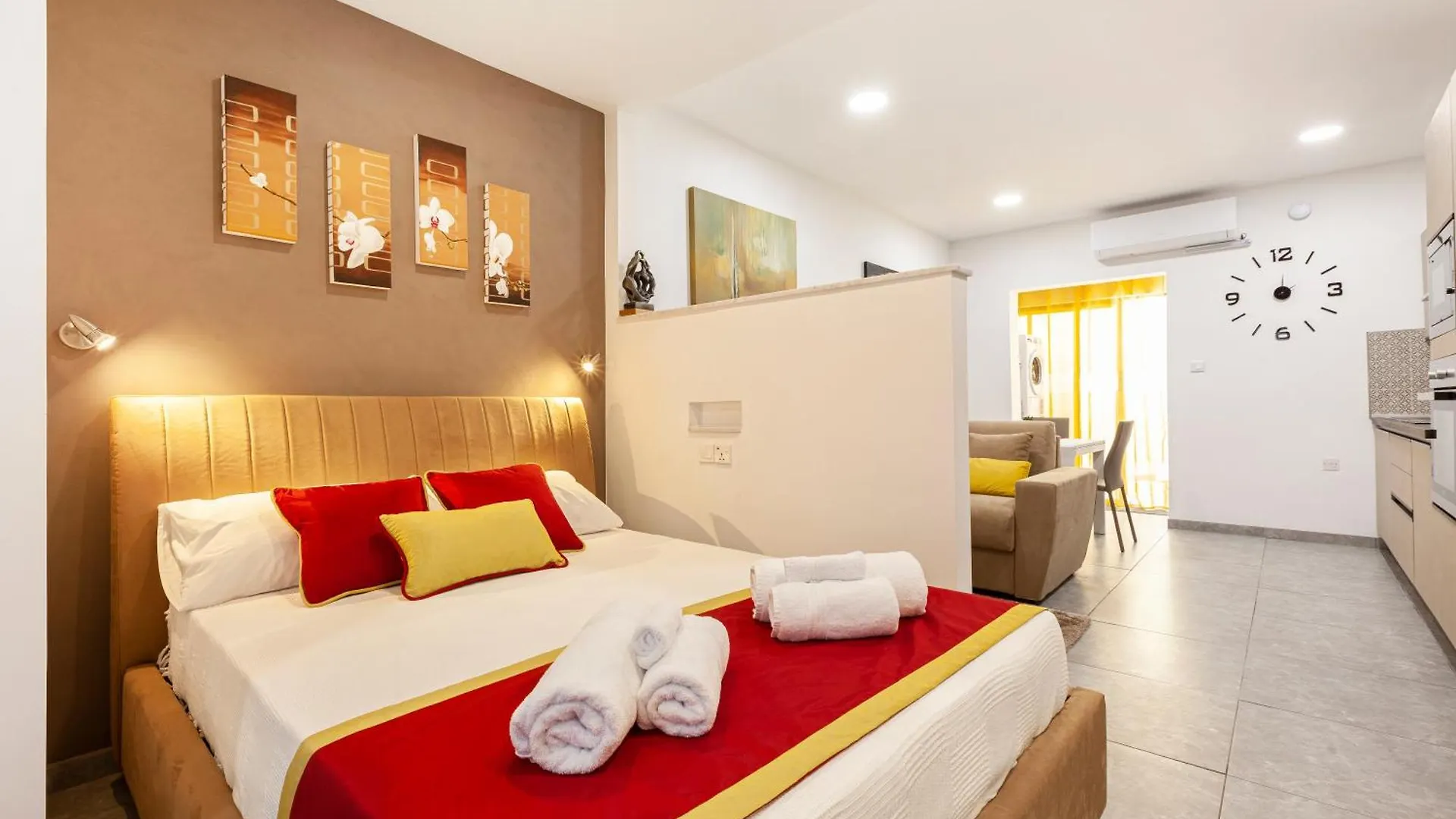 Modern & Lovely Studio - Prime Location San Ġiljan